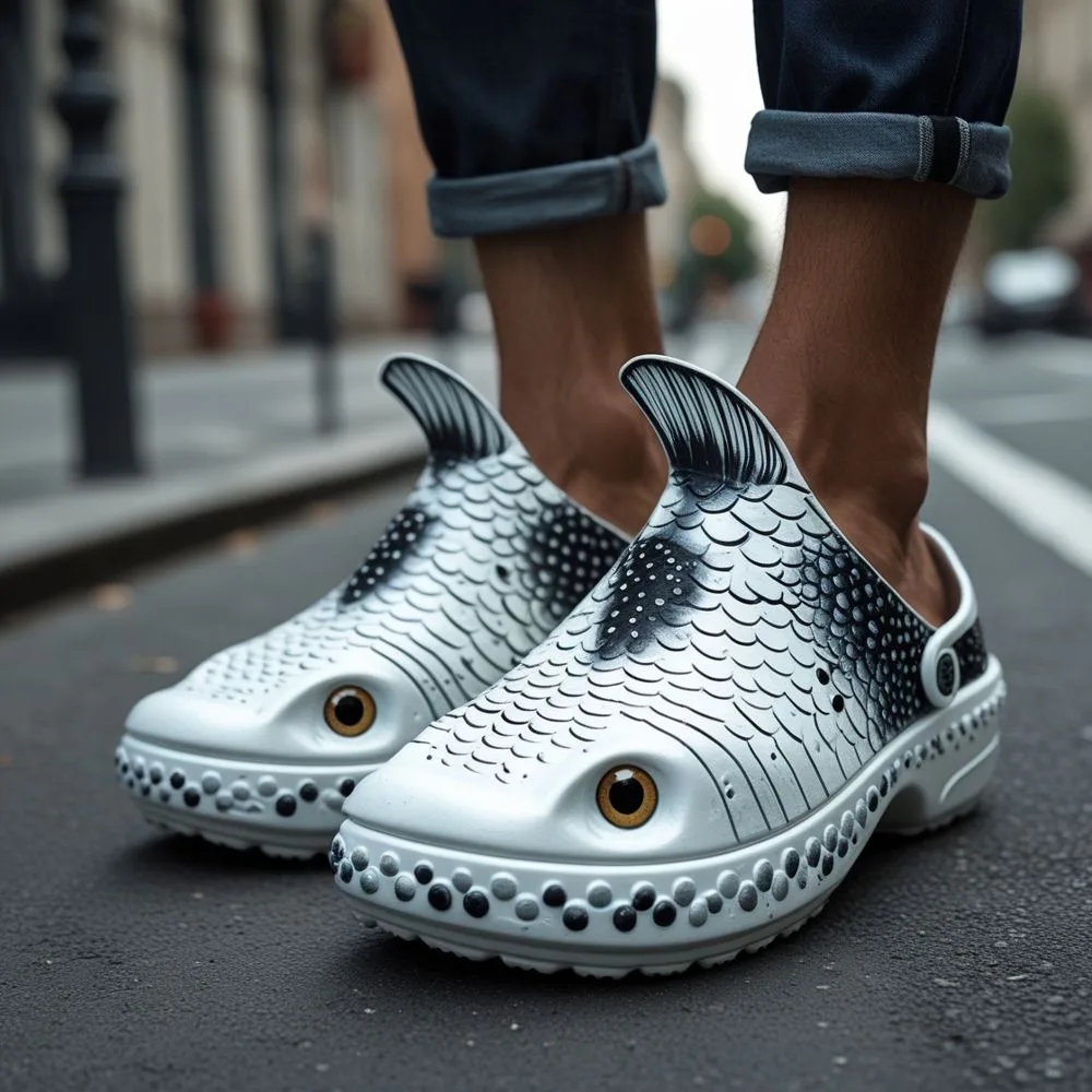 Fish Shaped Crocs