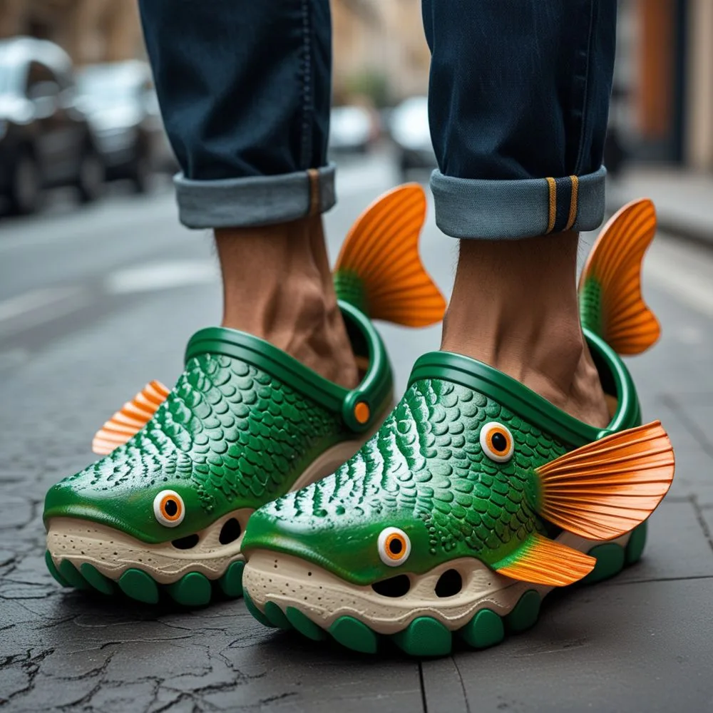Fish Shaped Crocs