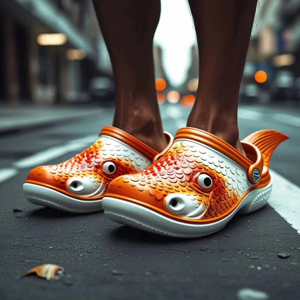 Fish Shaped Crocs