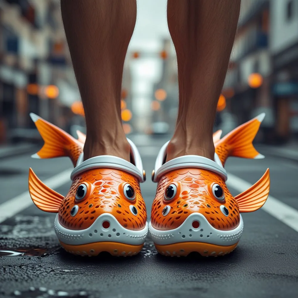 Fish Shaped Crocs