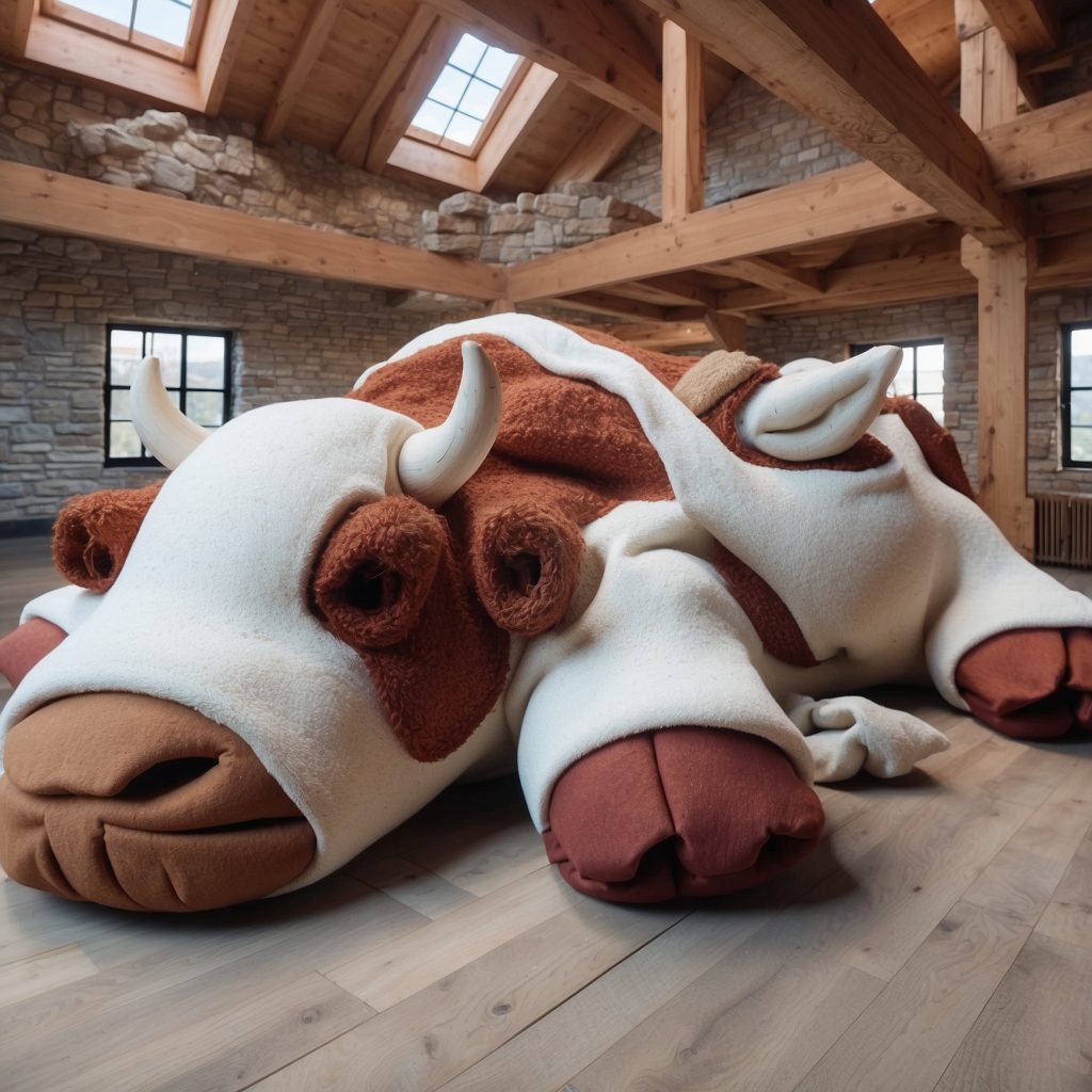 Giant Cow Loungers
