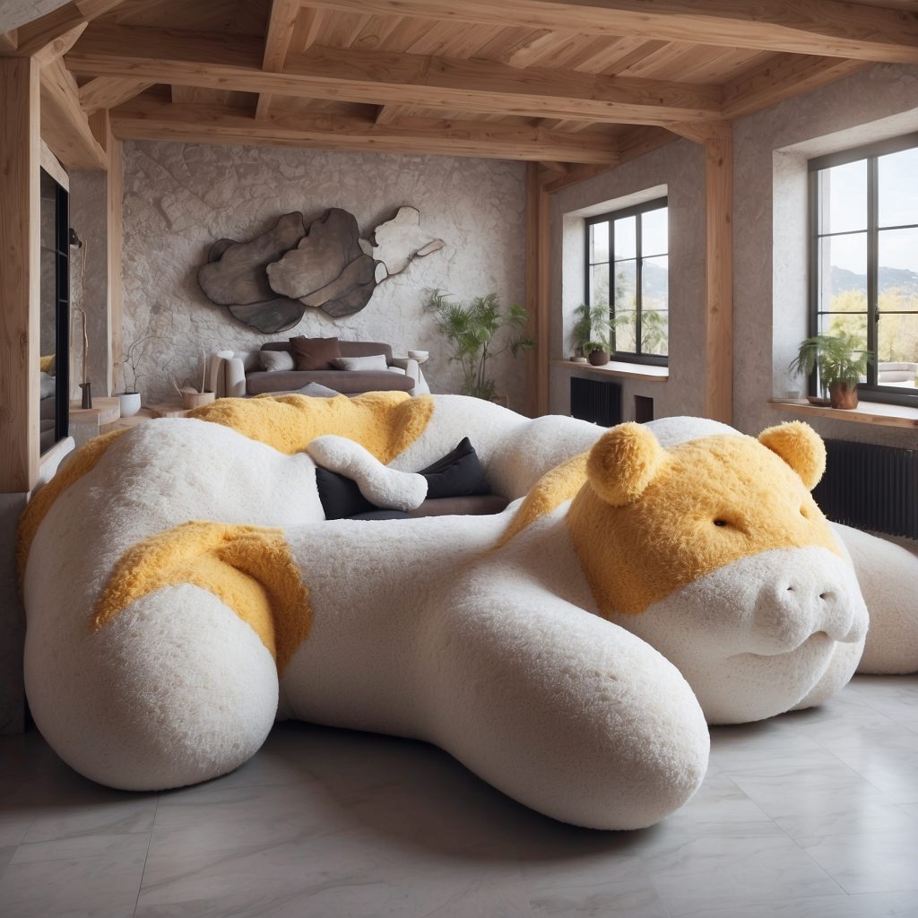 Giant Cow Loungers