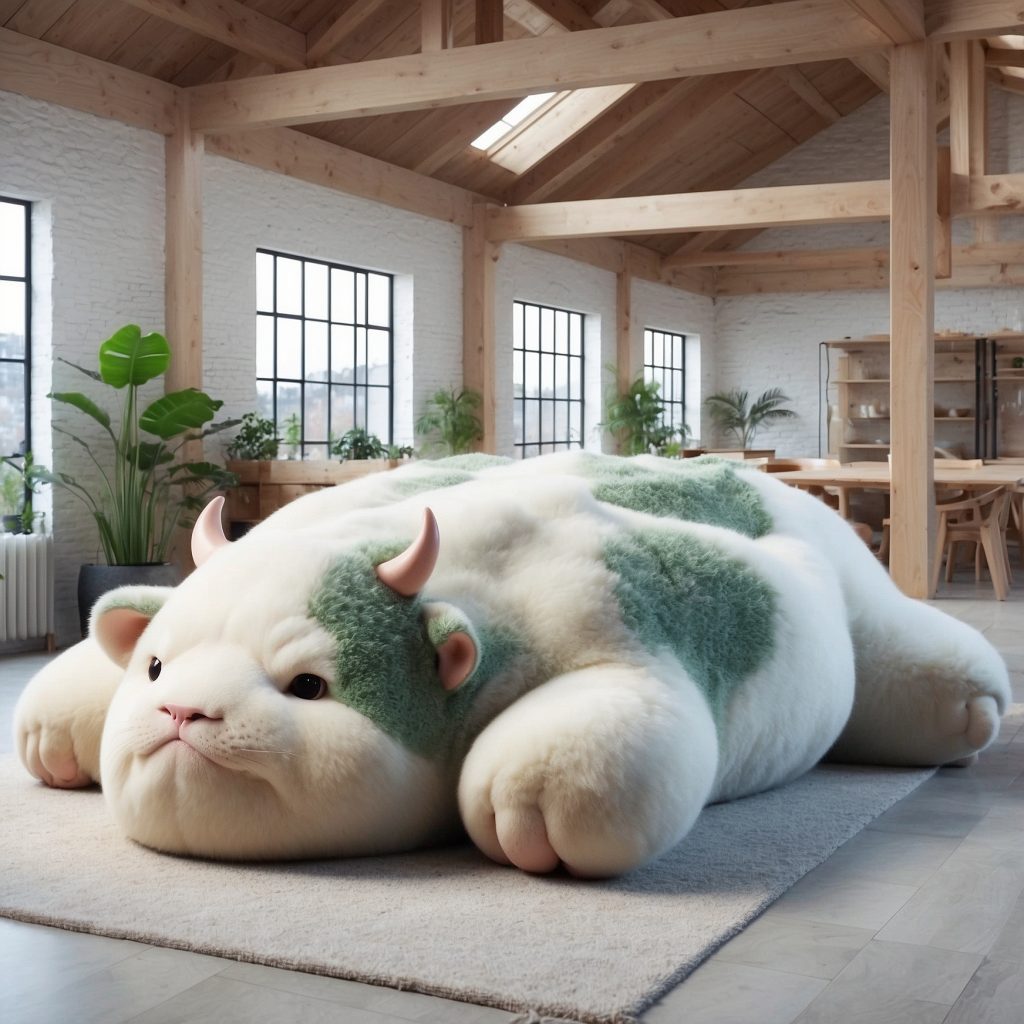 Giant Cow Loungers