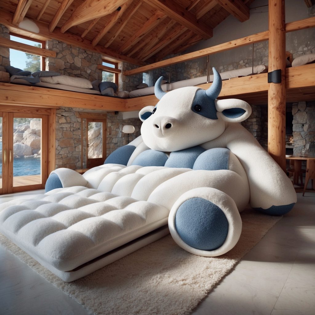 Giant Cow Loungers