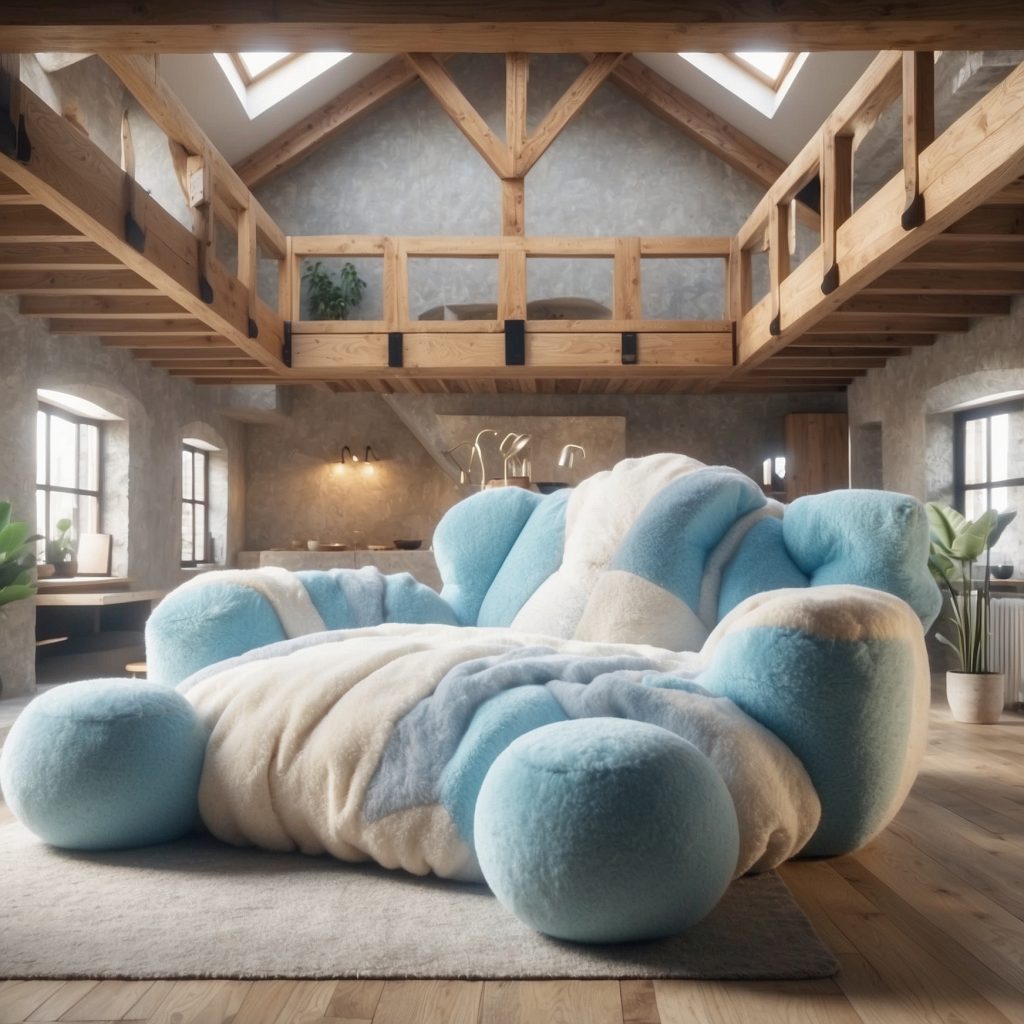 Giant Cow Loungers