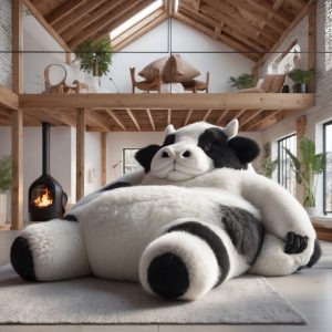 Giant Cow Loungers