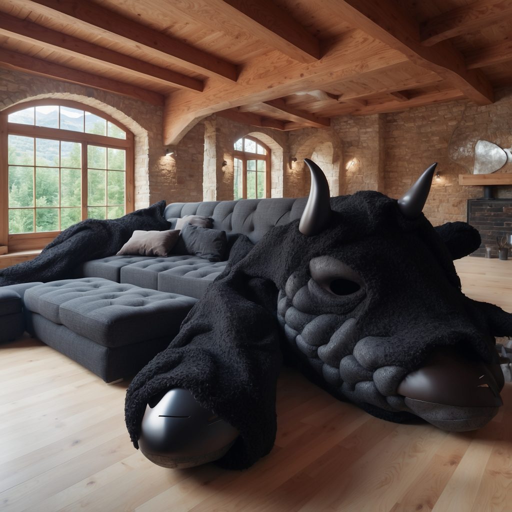 Giant Cow Loungers