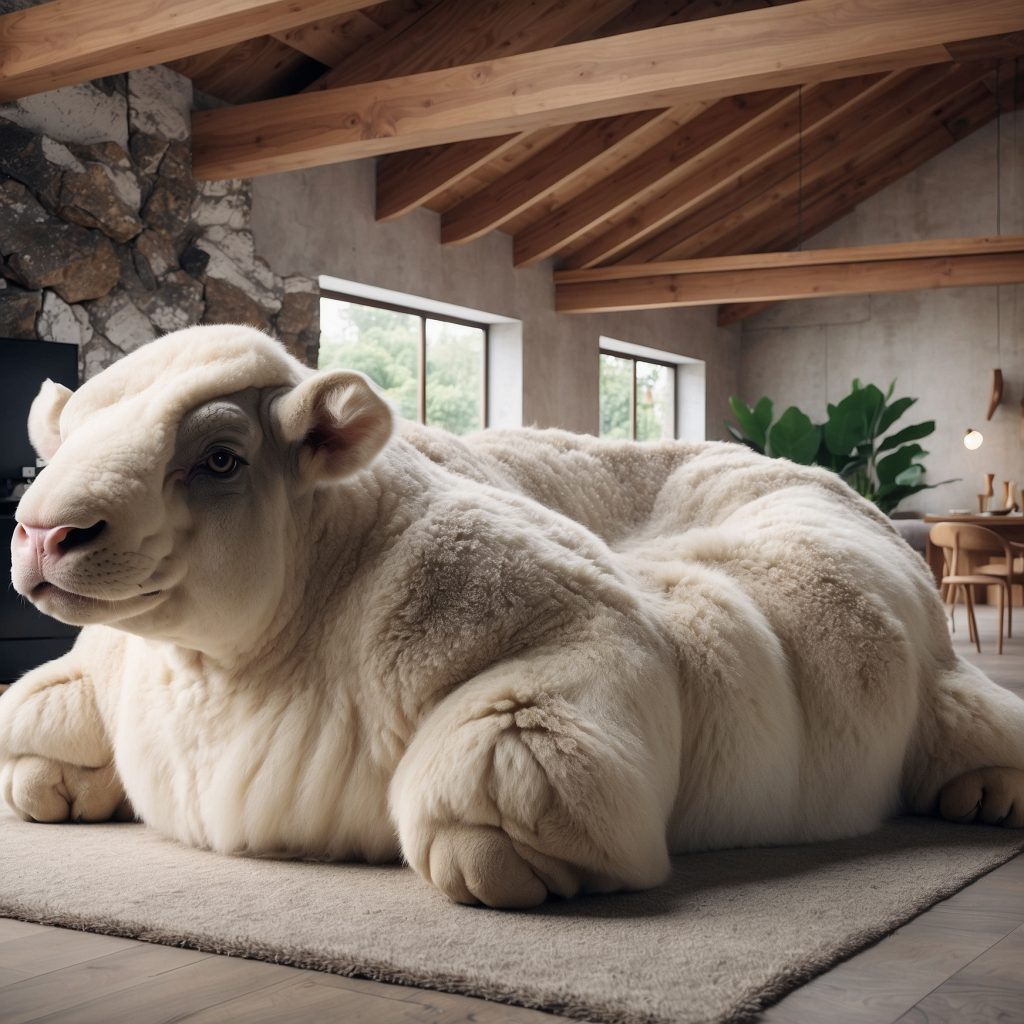 Giant Cow Loungers