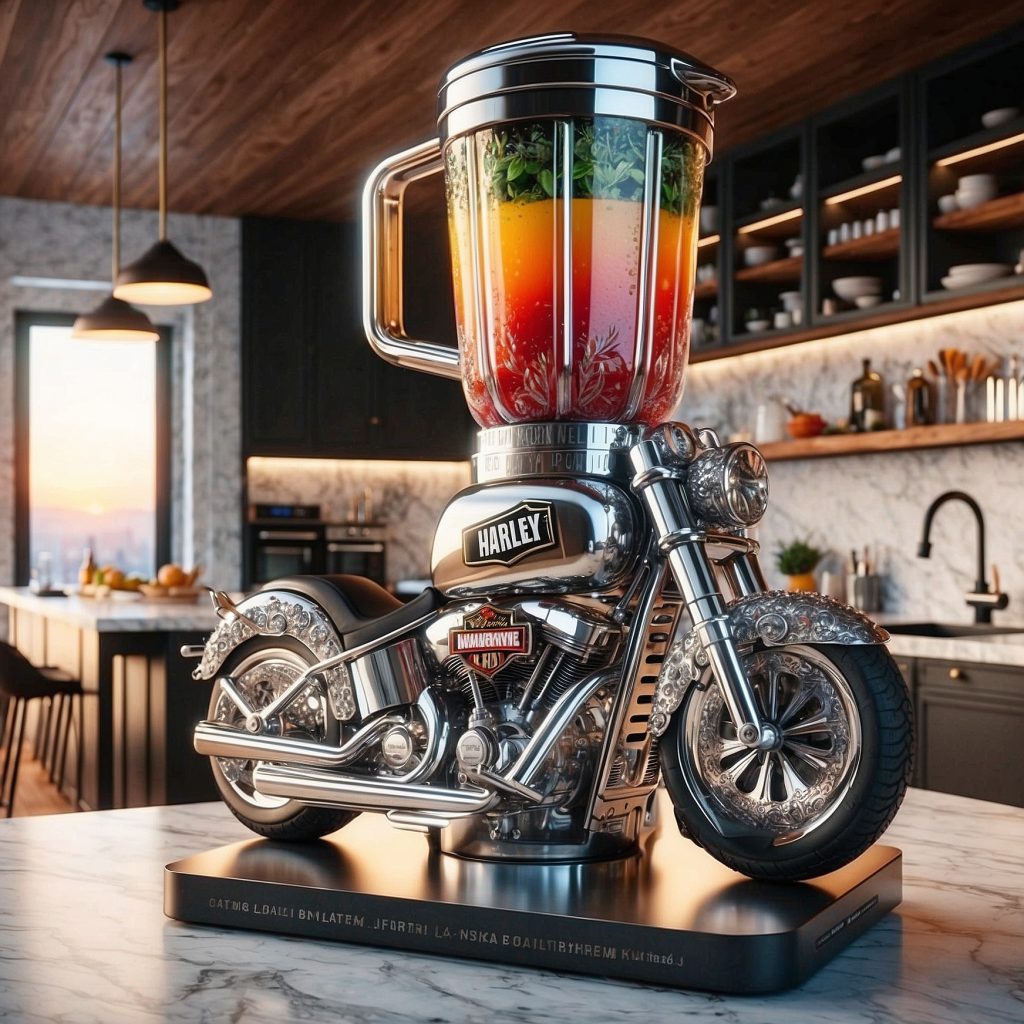 Harley Davidson Motorcycle Kitchen