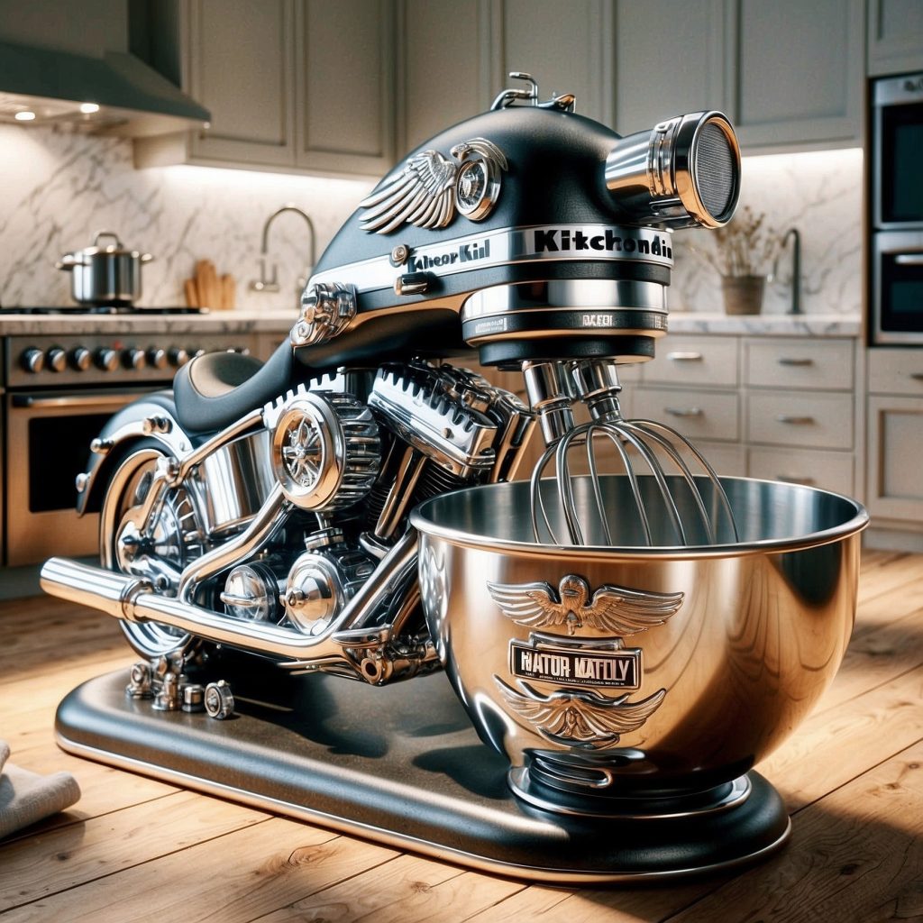 Harley Davidson Motorcycle Kitchen