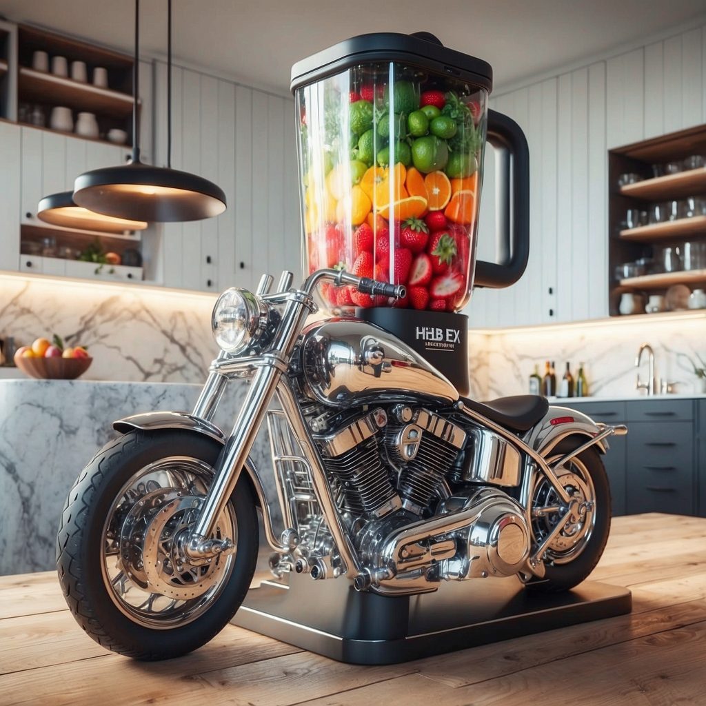 Harley Davidson Motorcycle Kitchen