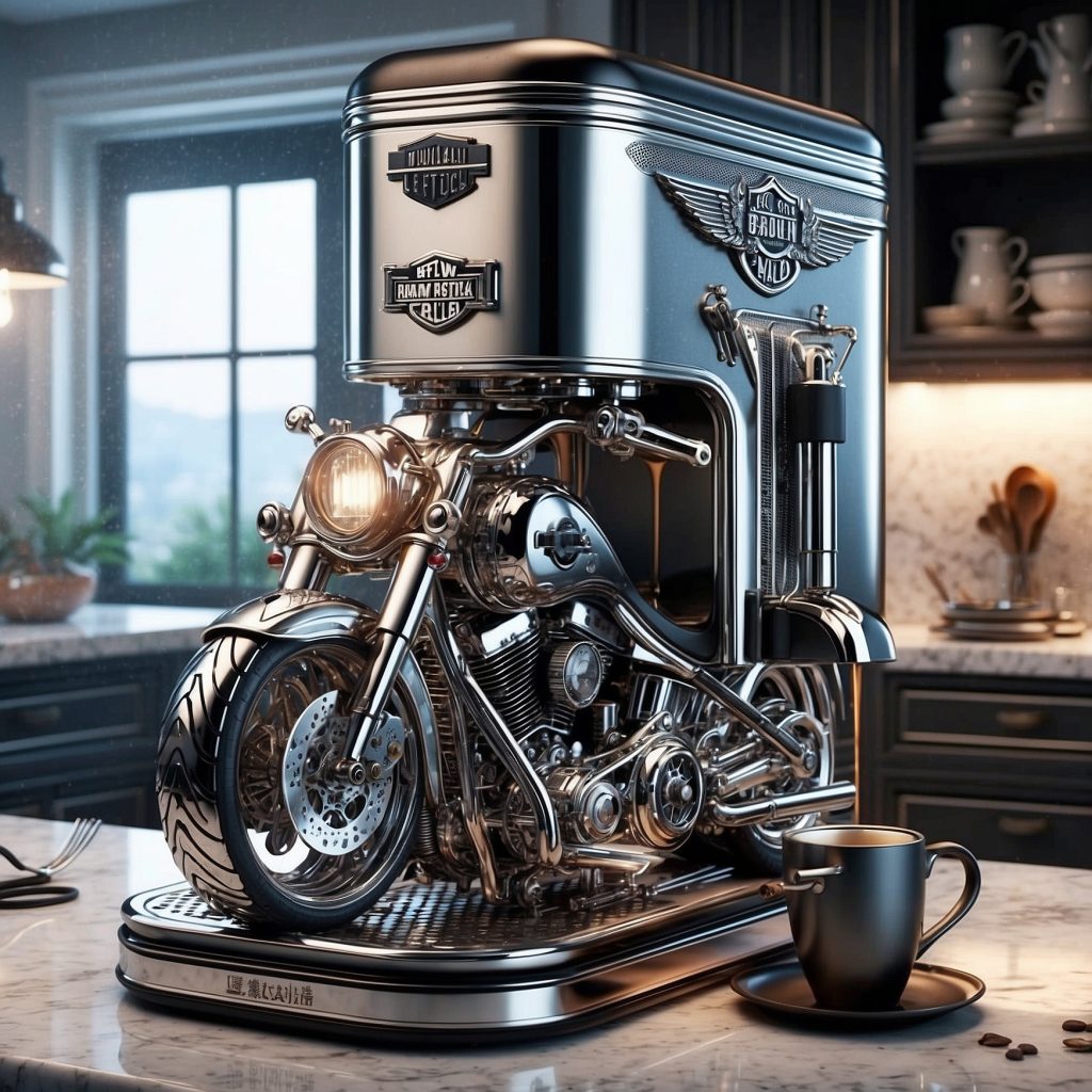 Harley Davidson Motorcycle Kitchen