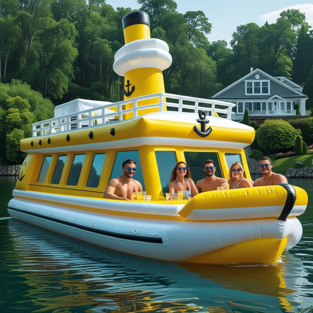 Inflatable Cruise Ship Floats