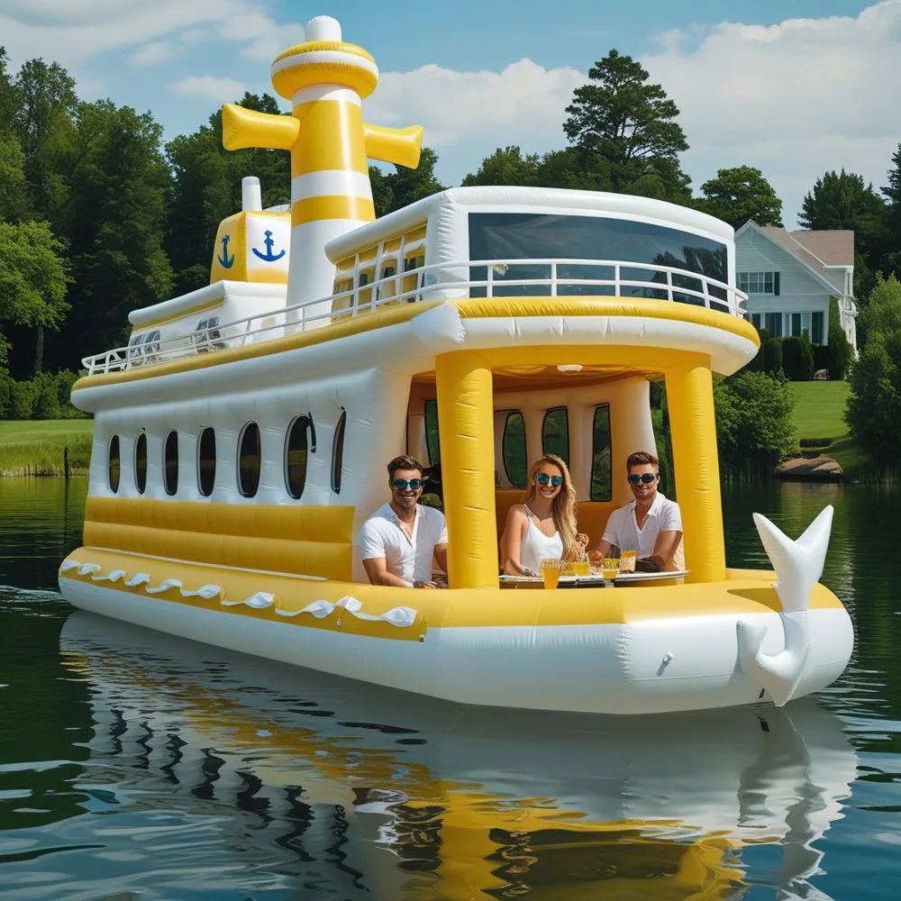 Inflatable Cruise Ship Floats