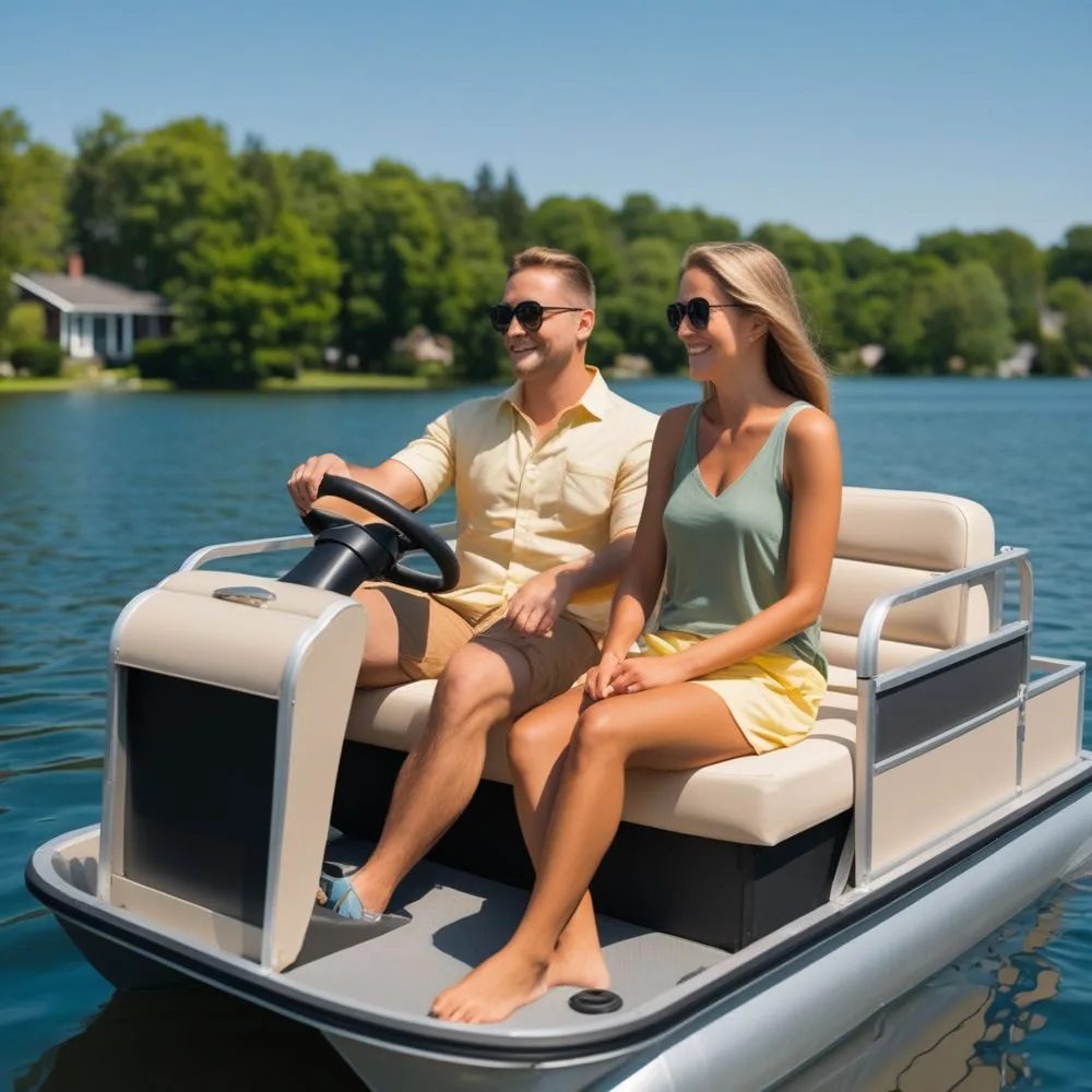 Mini Pontoon Boat