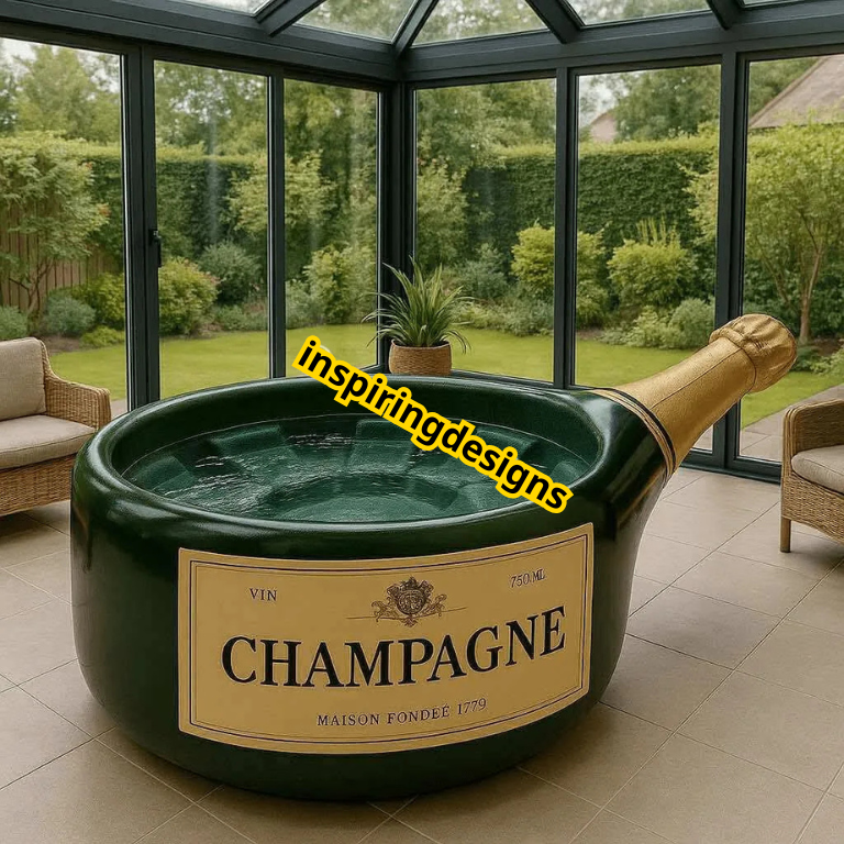 Champagne Hot Tub