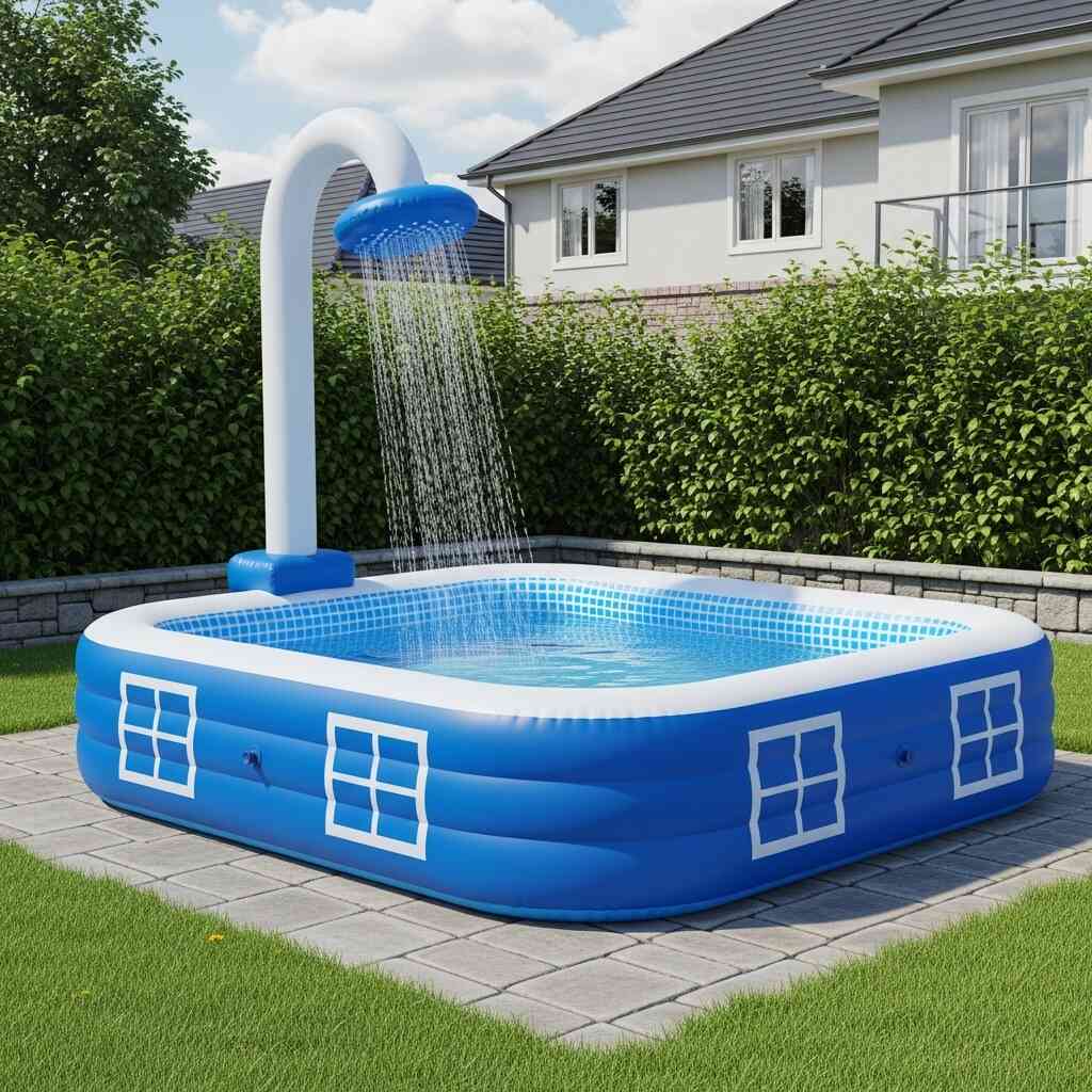 Giant Inflatable Shower Pools