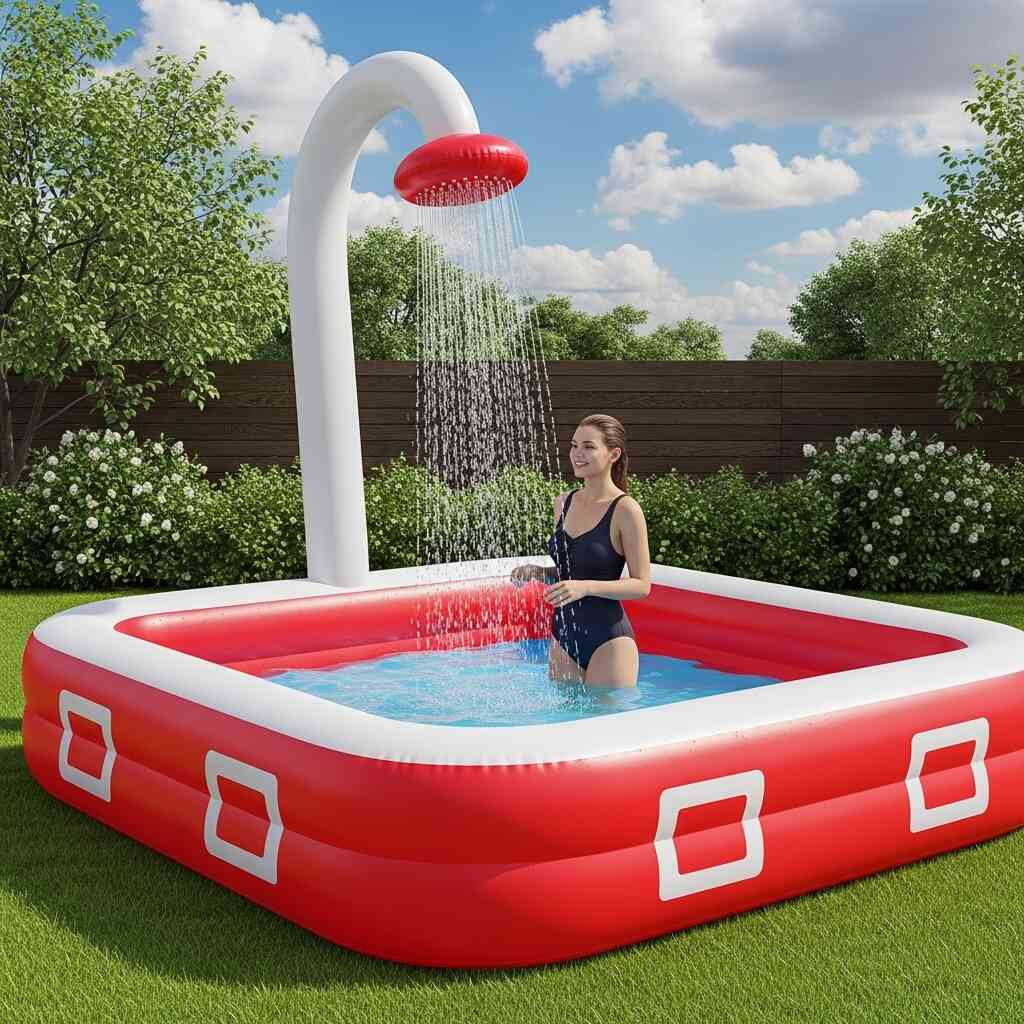 Giant Inflatable Shower Pools