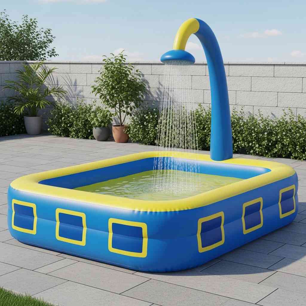 Giant Inflatable Shower Pools
