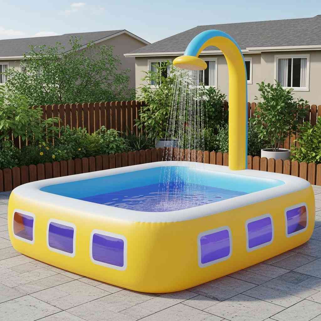 Giant Inflatable Shower Pools