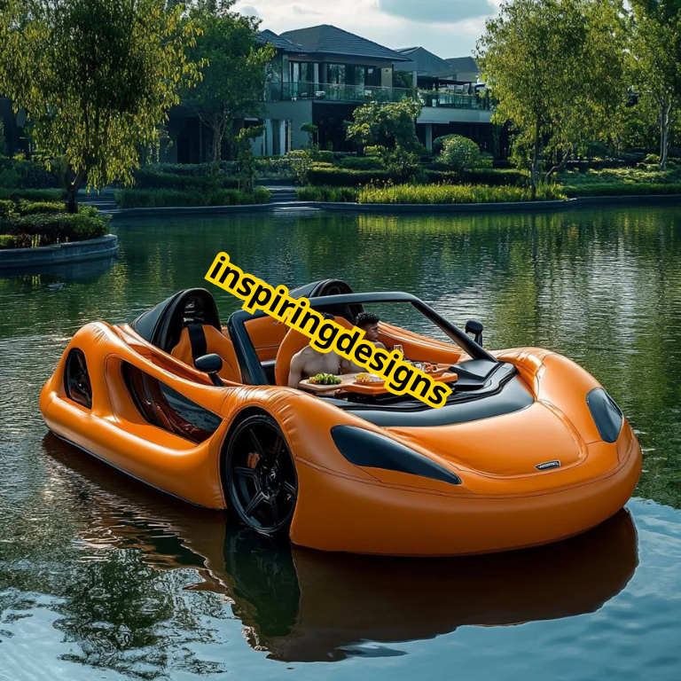 Giant Tractor Lake Floats