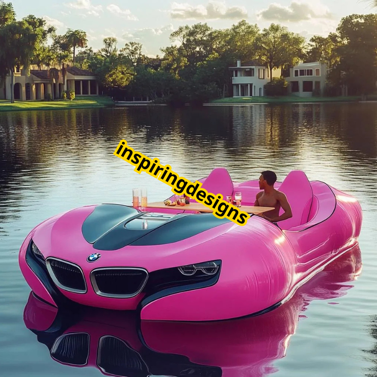 Giant Tractor Lake Floats