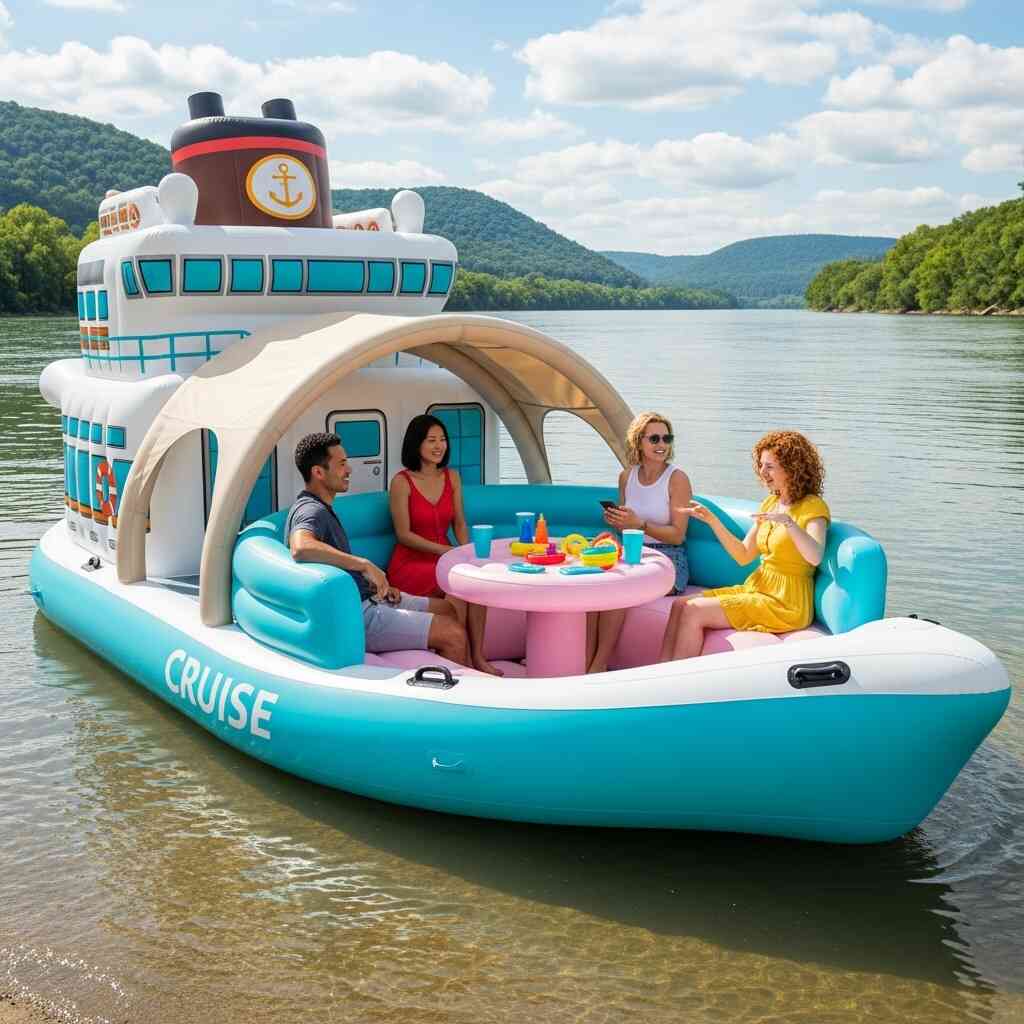 Inflatable Cruise Ship Floats