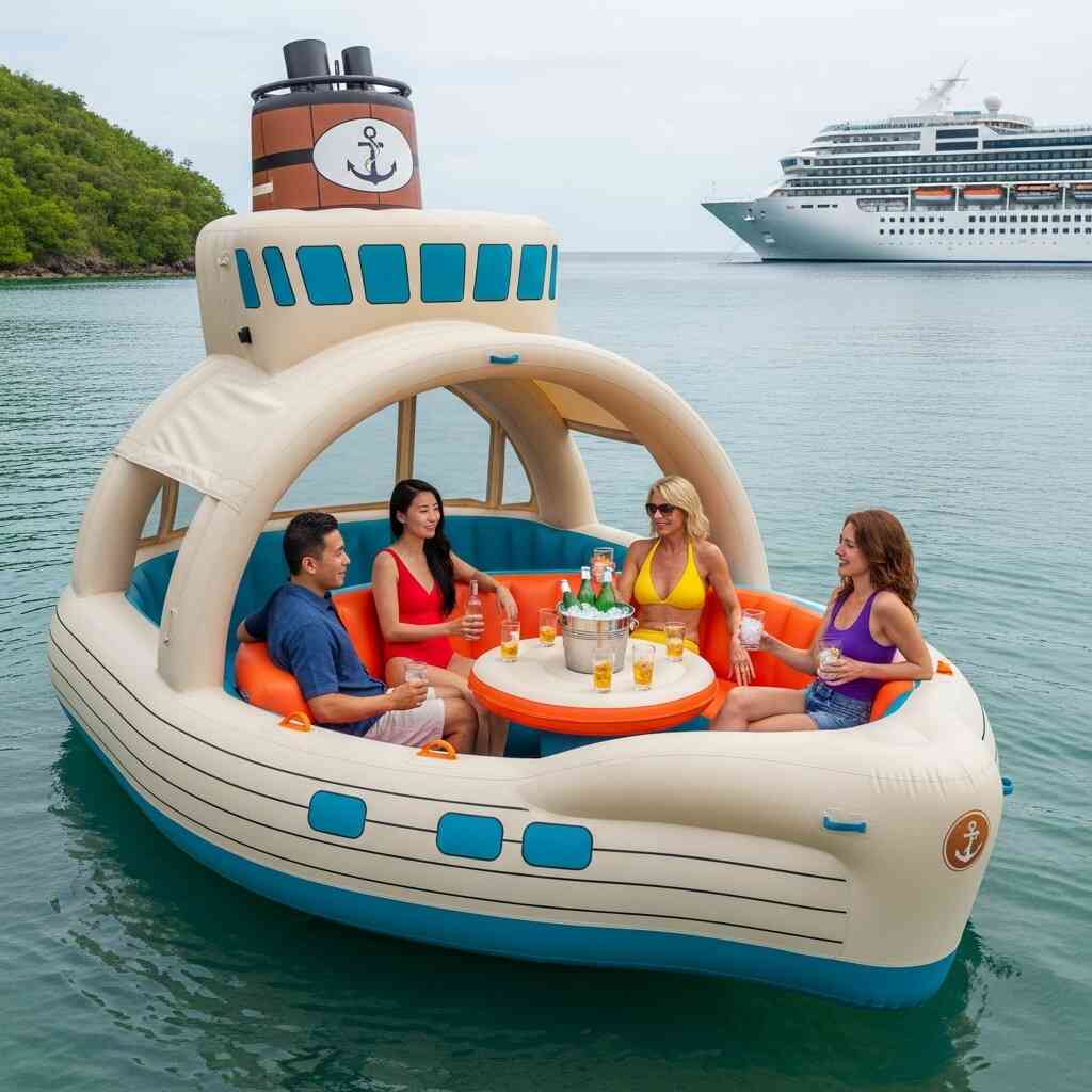 Inflatable Cruise Ship Floats