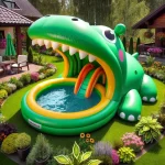 Inflatable Hippo Pool