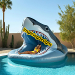 Inflatable Sea Creature Shower Pools