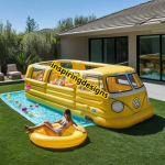 Inflatable VW Bus Pool
