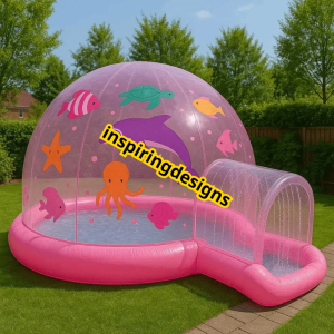 Ocean Themed Inflatable Dome Paddling Pools