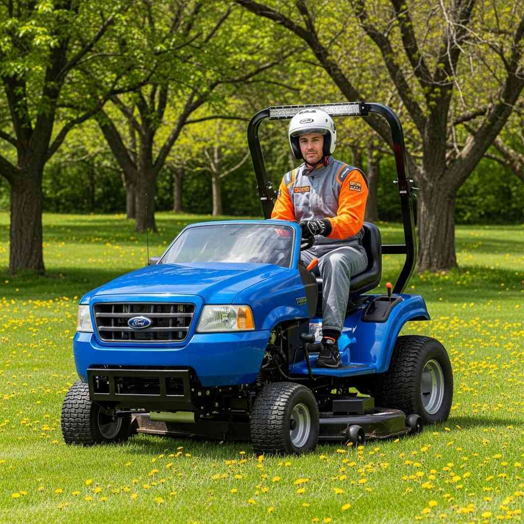 Pickup Truck Lawn Mowers