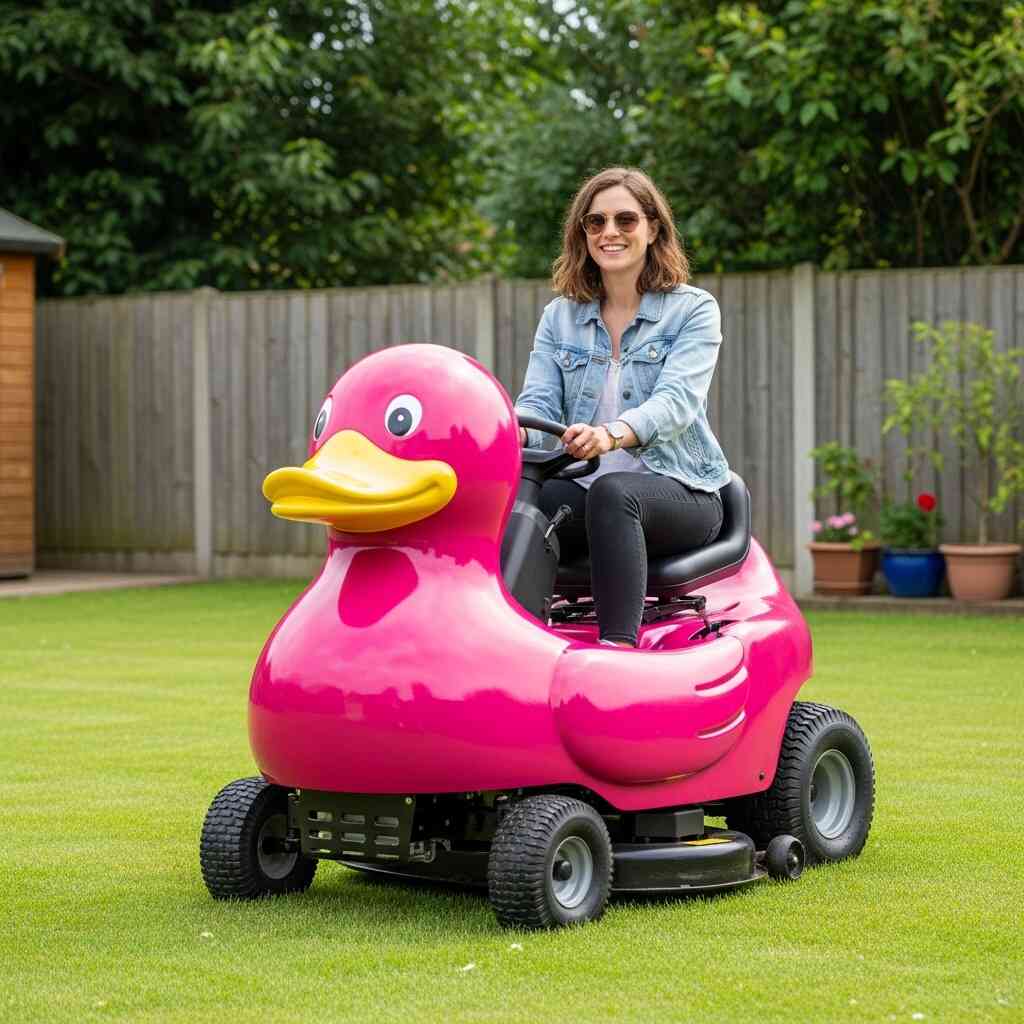 Rubber Ducky Lawn Mower