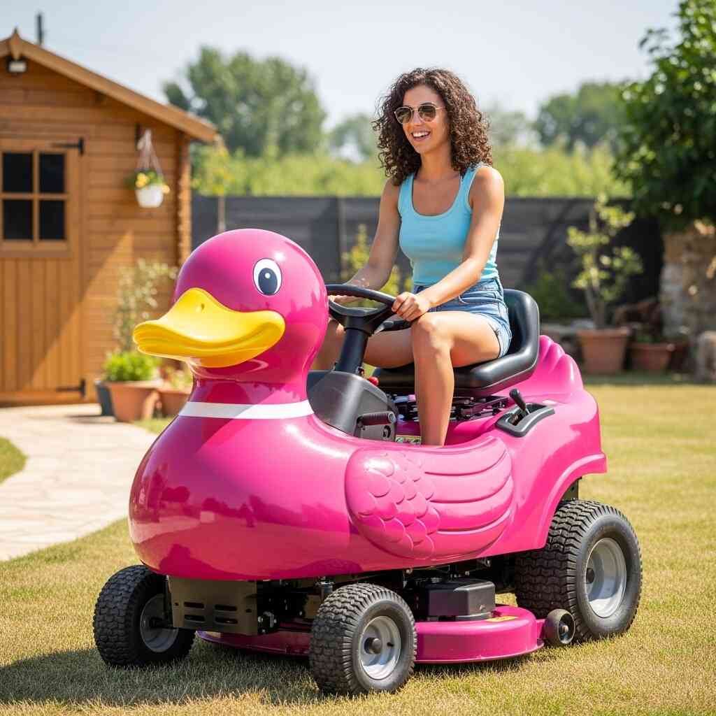 Rubber Ducky Lawn Mower