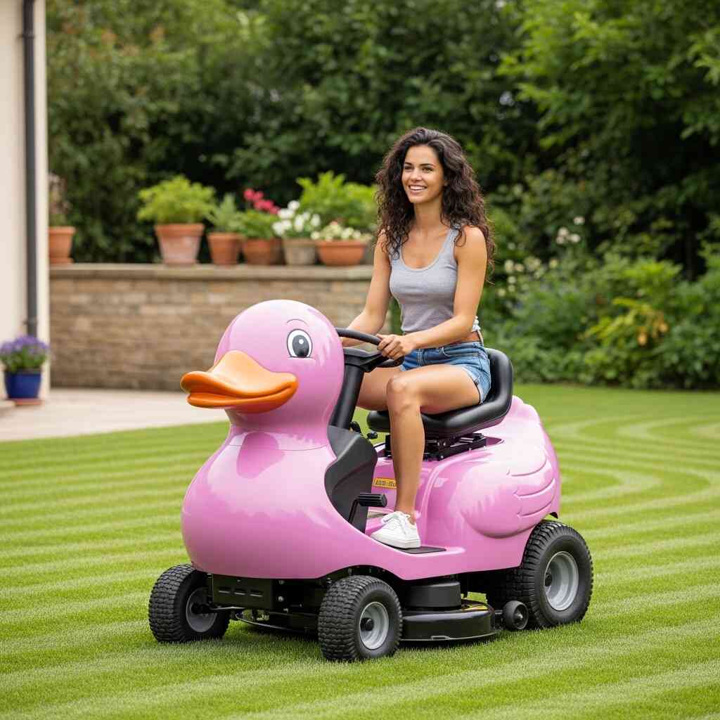 Rubber Ducky Lawn Mower