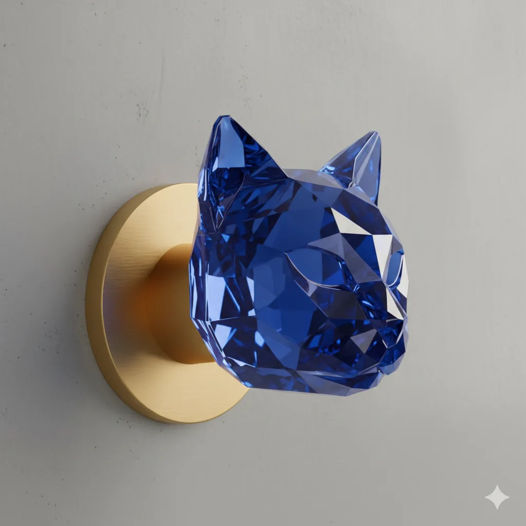 Cat Door Knobs for Bedrooms