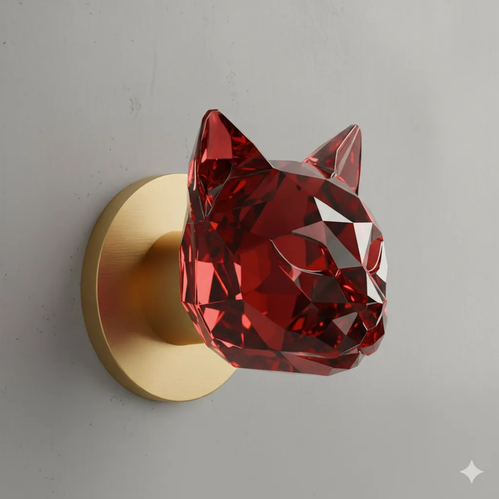 Cat Door Knobs for Bedrooms