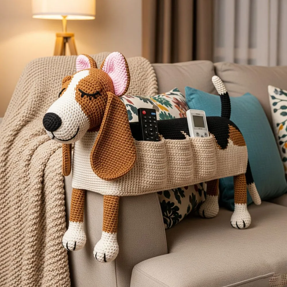 Handmade Dog Sofa Organizer
