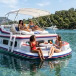 The Ultimate Inflatable Yacht Lake Float: Luxury & Fun